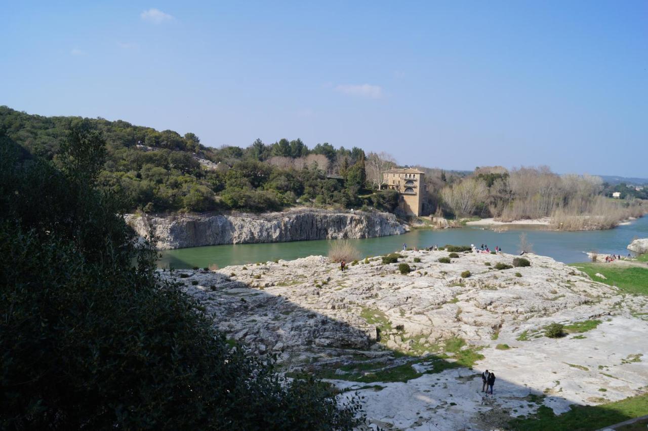 Confortable Villa De Vacances Entre Nimes, Le Pont Du Gard, Uzes, Arles, Avignon Marguerittes Eksteriør billede